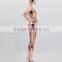Abstract Electroplate Mannequin Female Full Body Plastic Women Mannequin M0022-DY16-G