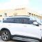 Chrome door visor side window deflector shade sun rain shield silver strips guard for Hyundai SantaFe 2019