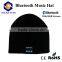 bluetooth winter hat with headphone wireless bluetooth headphone beanie hat