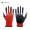 Micro foam gloves High Quality Wholesale 15GG nylon liner with Micro Foam nitrile Gloves smart touch Gloves