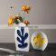 Nordic ins ceramic vase decoration hand-painted creative living room decoration
