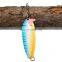 New Design 32g Fishing Lure Metal Spoon Lure Noise Sequins Metal Hard Fishing Lure With Treble Hook