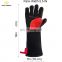 Leather Welding Gloves Anti-Cut Temperature Resistant Fire-Proof Cowhide Safety Gloves Hands Protection