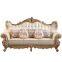 French Style Classic Sofas Wooden Royal Victorian Furniture Living Room Sofa Set Furniture