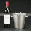 Top Sale Countertop Promotional Custom Wholesale Metal Silver Exclusive Steel Stainless Ice Bucket