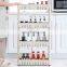 Plastic Belt Wheel Kitchen Sundry Storage Rack Kitchen Corner Seasoning Storage Rack