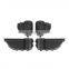 front and rear side door storage box for jeep wrangler JL