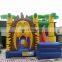 Funny jungle theme children bouncer house bouncing castle inflatable jumper