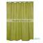 High quality hotel hookless decorative shower curtain, clear jacquard shower curtain
