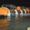 Ecofriendly inflatable rubber airbag for boat lift ship launching airbag inflatable rubber