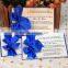 Simple Design Middle East Wedding Invitation Cards with ribbon