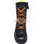2021 New fashion steel toe steel midsole firefighter boot rescue rubber boot safety shoes