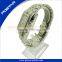 Stainless Steel Rinhstones Square Dial Watch for Unisex