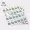 Silver Custom Security 3D Hologram Sticker with Fixed QR Code