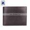Eye Catching Pattern Hot Selling Chairman Lining Anthracite Fitting Fashion Style Genuine Leather Wallet for Men