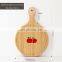 Customized New Design High Quality Organic Kitchen Round Bamboo Pizza Board