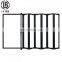 Commercial Thermal Break Double Glazing Aluminum Narrow Frame Interior Patio Glass Bi-Folding Doors Soundproof Accordion Door