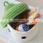 Cute Cartoon Cotton Storage Baskets Hand Woven Rope Cosmetics Basket