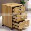 Hercules Black Vinyl Seat/Clear Coated Metal Frame Side File Cabinet