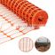 road safety barriers PE orange safety mesh fence for traffic barrier warning