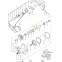 37545-01600 Woodruff Key Suit For Mitsubishi S6R
