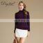 New Casual Women Sweaters Mongolian High Neck Chunky Cable 100 % Cashmere Sweater