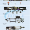 Universal passenger bus door pump parts components systems