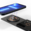 Wholesale Portable Foldable 2 In 1 Magnetic Wireless Charger with OTP and OVP Protection Designed for Apple Devices