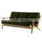 Top 10 product Hans Wegner Plank sofa fabric sofa                        
                                                Quality Choice