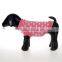 fashion heart logo small size pet dog sweater