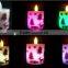 LED candles with flickering candle flame