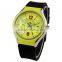 FT1418_YW Best price stainless steel case quartz movement rubber sports watch