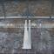 Steel Crowd Control Barrier with Removable Feet