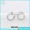 Dangle Fashion Jewelry 316l Stainless Steel Gold Dragon Fly Shape Earrings