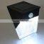 Quality goods 12 led solar human body induction lamp solar wall lamp solar garden lamp triangle shape led light