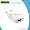 Wall charger travel charger EU plug with Compact, easy to carry