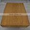 2016 Shunde Fatory Supply Africa Natural Side Teakwood Table Top Home Use