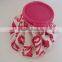 medical cooling ice bag with customized fabric color printing cover cap