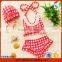 botique quality baby bathing suit three pieces girls bikini 2016 wholesale frock designs bikini girl hot selling in usa