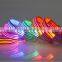 Sailor Nylon Stripe LED Luminous Pet Dog Collar 3 Size for Large and Small Dogs Puppy LED Flashing Collar Safety Night