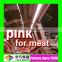 Pink LED tube for meat butcher CRI>80 fresh food tube led 450mm