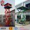2000kg cheap sale stationary scissor lift home elevator/double scissor car lift