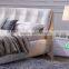 B1880 upholstered drawer footboard bedroom sofa bed modern bed