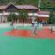 SPU outdoor basketball court flooring material