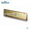 Specialized steel desk nameplate manufacture