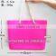 Verious Popular waterproof mixed color fashion women silicone beach bag                        
                                                Quality Choice