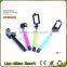 z07-5F bluetooth Selfie stick colorful wireless monopod bluetooth selfie stick