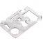 outdoor multi function portable stainless steel mini pocket survival tool card                        
                                                Quality Choice
