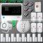 2016 NEW G90B of HD display TCP/IP cloud server GSM WIFI home alarm security system