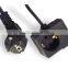 Europe Schuko extension cord with VDE, CE, GS approval